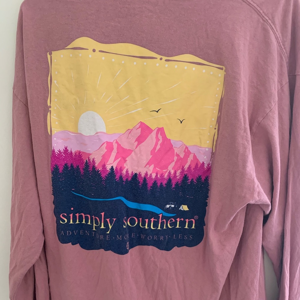 long sleeve simply southern shirt